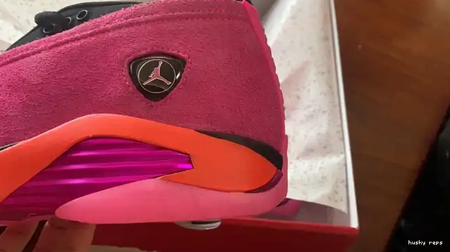 Cheap Husky Pink Retro DH4121-600 Jordan (W) 14 Low Shocking 0512